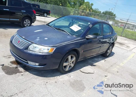 2007 Saturn Ion 3 из США, поврежденный, VIN 1G8AL55FX7Z106137